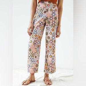 Anthropologie Kelidoscope Pattern Pants